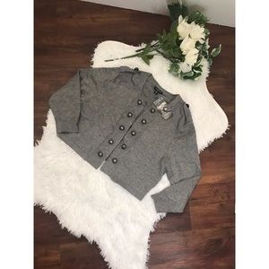 Torrid Gray midi cardigan